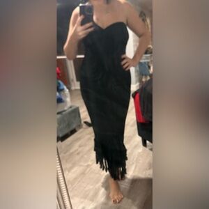 Elegant Black Maxi Dress